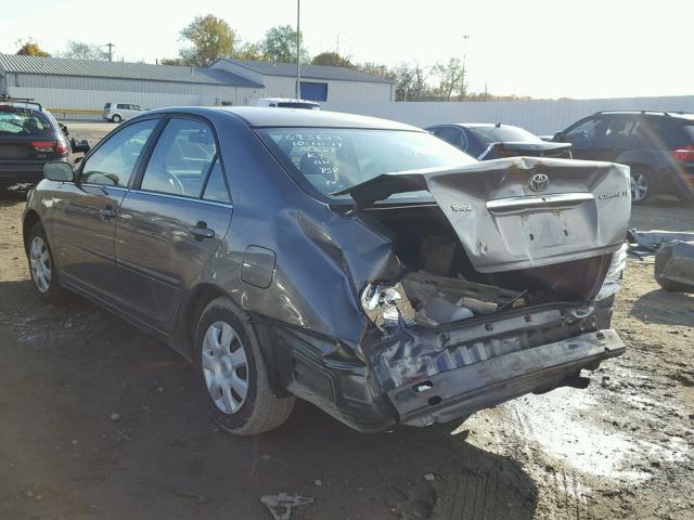 4T1BE32K03U693624 - 2003 TOYOTA CAMRY LE GRAY photo 3