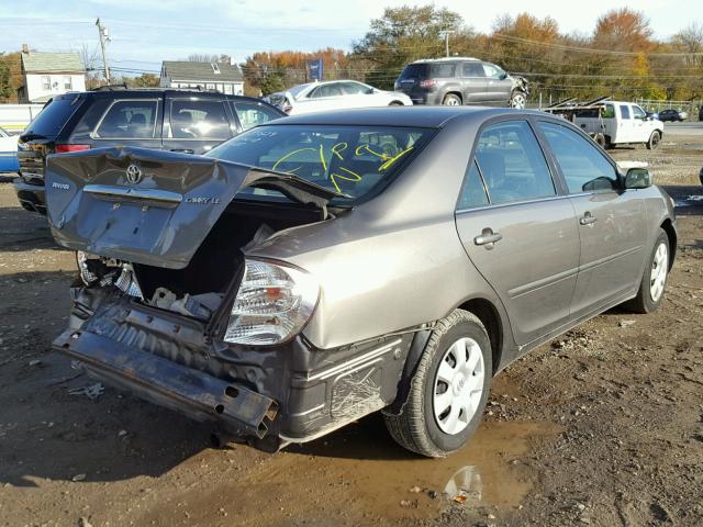 4T1BE32K03U693624 - 2003 TOYOTA CAMRY LE GRAY photo 4