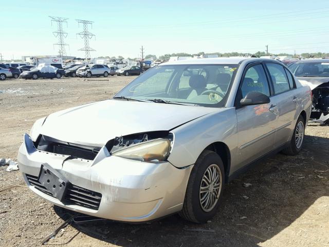 1G1ZS58F27F263291 - 2007 CHEVROLET MALIBU LS ვერცხლისფერი ფოტო 2