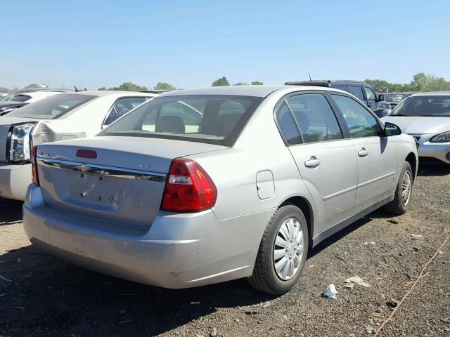 1G1ZS58F27F263291 - 2007 CHEVROLET MALIBU LS ვერცხლისფერი ფოტო 4