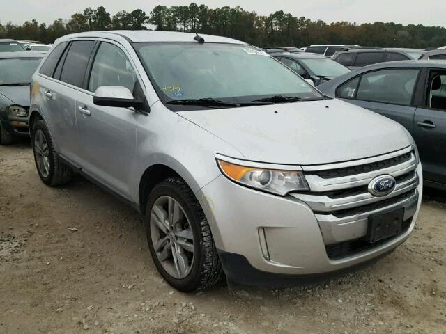 2FMDK3KC6DBA43469 - 2013 FORD EDGE SILVER photo 1