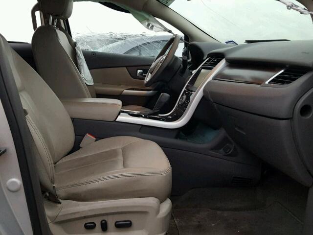 2FMDK3KC6DBA43469 - 2013 FORD EDGE Сріблястий фото 5