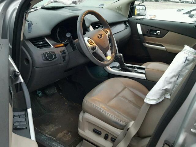 2FMDK3KC6DBA43469 - 2013 FORD EDGE Сріблястий фото 9