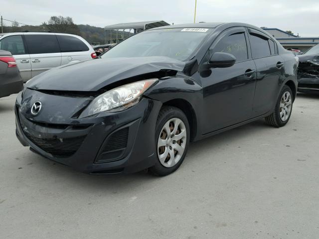 JM1BL1SF2A1262959 - 2010 MAZDA 3 I BLACK photo 2