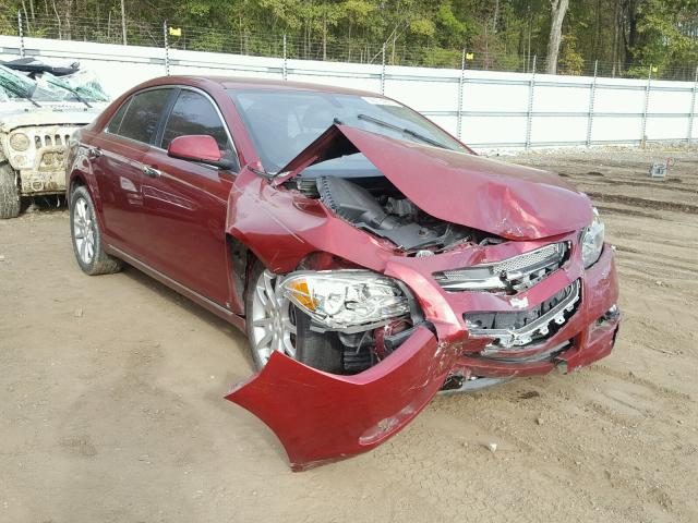 1G1ZE5E7XAF119144 - 2010 CHEVROLET MALIBU BURGUNDY photo 1