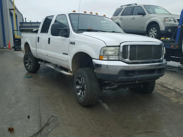 1FTNW21F71EB08882 - 2001 FORD F250 SUPER WHITE photo 1