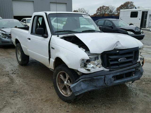 1FTYR10U05PA57976 - 2005 FORD RANGER WHITE photo 1