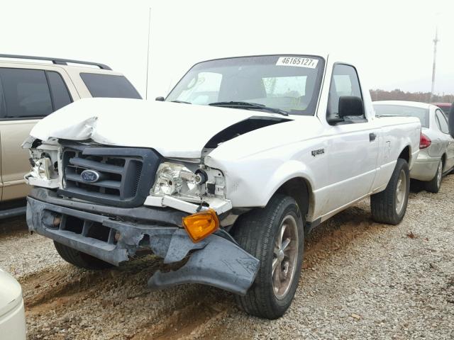 1FTYR10U05PA57976 - 2005 FORD RANGER WHITE photo 2