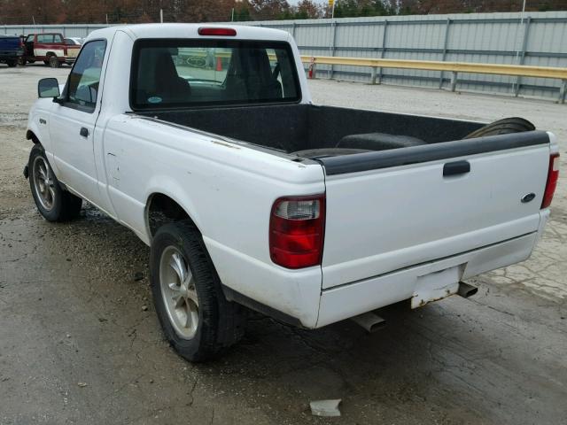 1FTYR10U05PA57976 - 2005 FORD RANGER WHITE photo 3