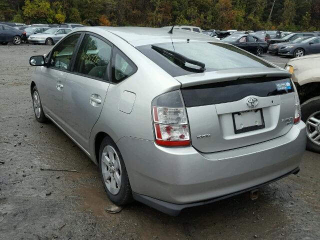 JTDKB20U753003064 - 2005 TOYOTA PRIUS SILVER photo 3