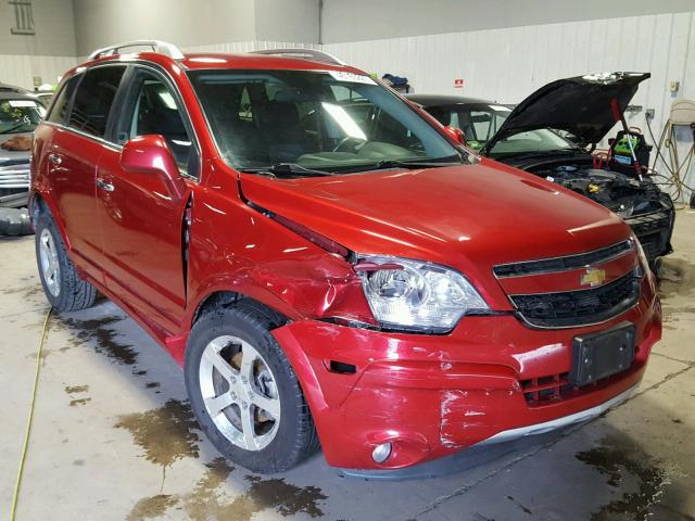 3GNAL3E52CS639003 - 2012 CHEVROLET CAPTIVA SP RED photo 1