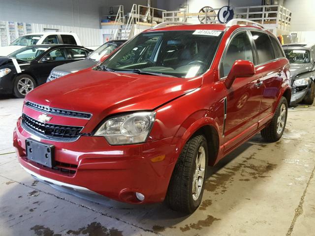 3GNAL3E52CS639003 - 2012 CHEVROLET CAPTIVA SP RED photo 2