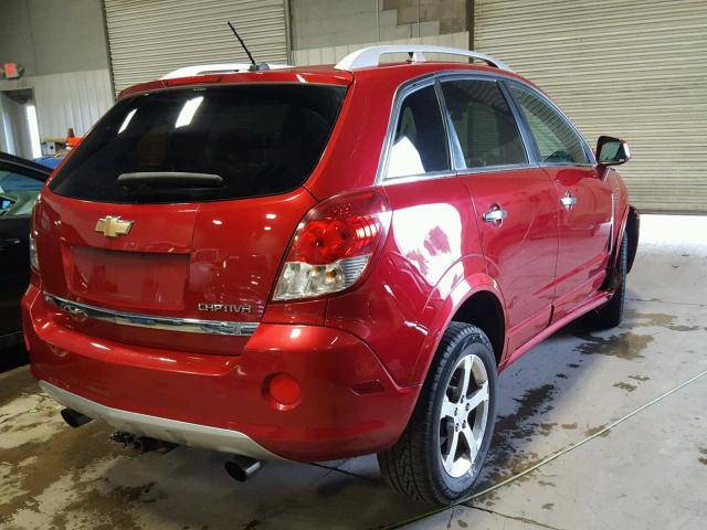 3GNAL3E52CS639003 - 2012 CHEVROLET CAPTIVA SP RED photo 4