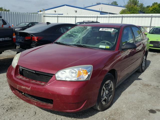 1G1ZS58F27F259371 - 2007 CHEVROLET MALIBU LS 勃艮第红 照片 2