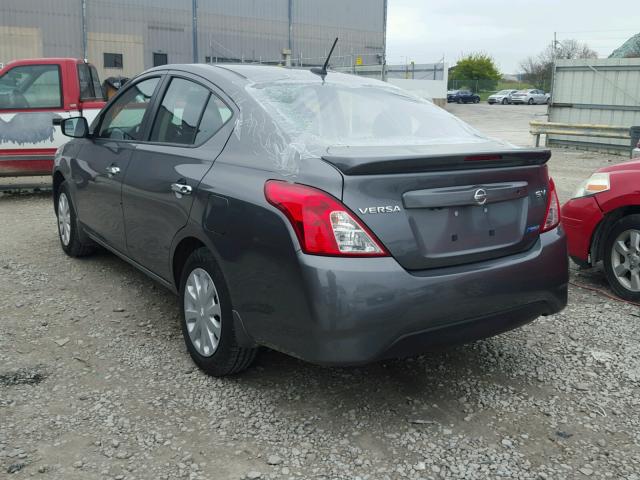 3N1CN7AP4GL891803 - 2016 NISSAN VERSA S GRAY photo 3