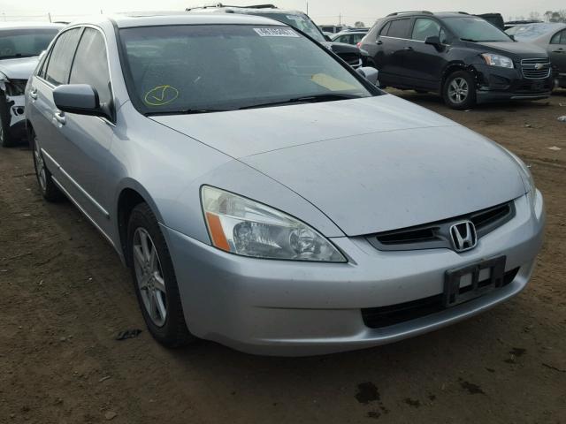 1HGCM66563A005677 - 2003 HONDA ACCORD SILVER photo 1