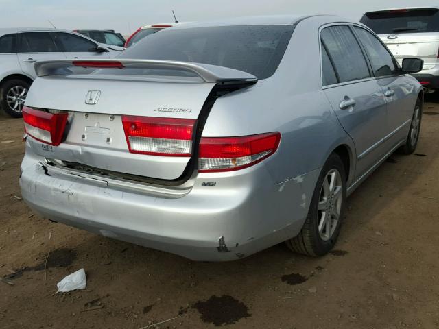 1HGCM66563A005677 - 2003 HONDA ACCORD SILVER photo 4