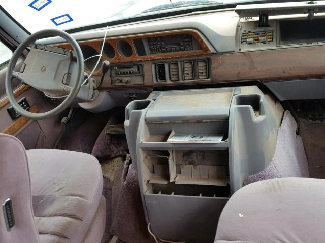 2B7HB21Y6RK566317 - 1994 DODGE RAM VAN B2 TWO TONE photo 9