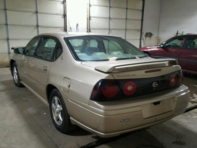 2G1WH52K749419059 - 2004 CHEVROLET IMPALA LS TAN photo 3