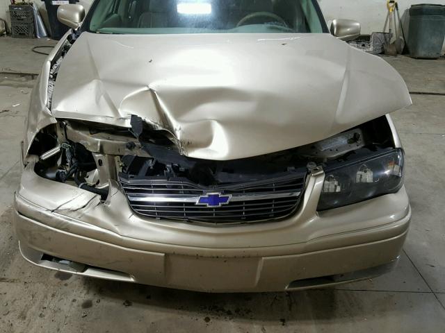 2G1WH52K749419059 - 2004 CHEVROLET IMPALA LS TAN photo 9