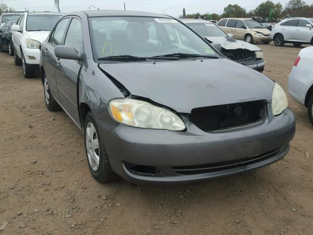 2T1BR32E65C431285 - 2005 TOYOTA COROLLA CE GRAY photo 1