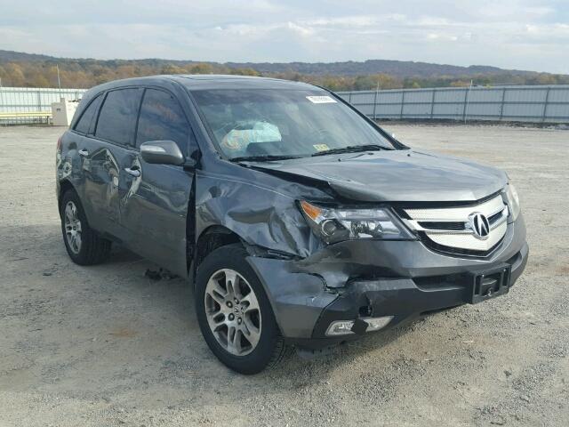 2HNYD28218H523831 - 2008 ACURA MDX CHARCOAL photo 1