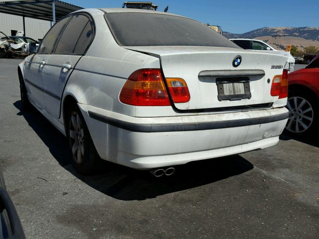 WBAAZ334X4KP90151 - 2004 BMW 325 IS SUL WHITE photo 3