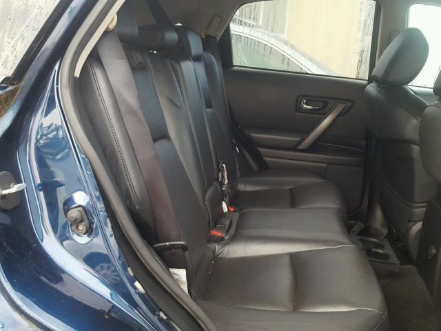 JNRAS08W96X210507 - 2006 INFINITI FX35 BLUE photo 6