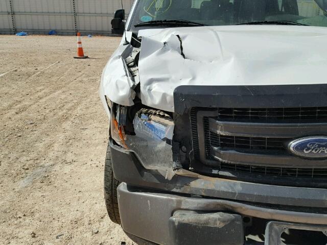 1FTFX1CF0EFC69695 - 2014 FORD F150 SUPER WHITE photo 9