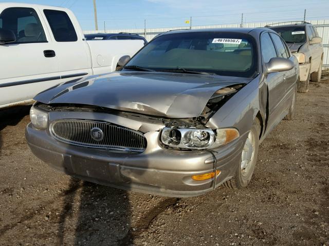 1G4HR54K6YU154861 - 2000 BUICK LESABRE LI GOLD photo 2