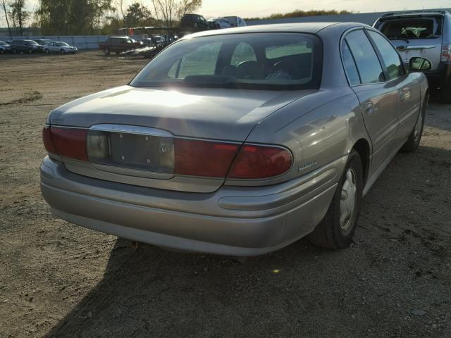 1G4HR54K6YU154861 - 2000 BUICK LESABRE LI GOLD photo 4