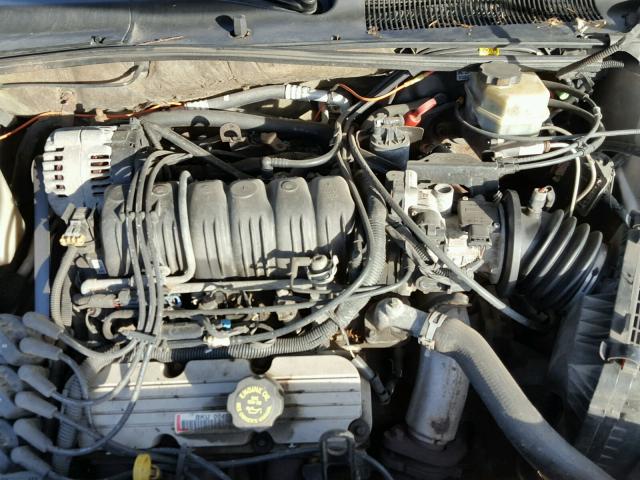 1G4HR54K6YU154861 - 2000 BUICK LESABRE LI GOLD photo 7