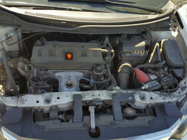 19XFB2F9XCE302882 - 2012 HONDA CIVIC EXL 白色 照片 7