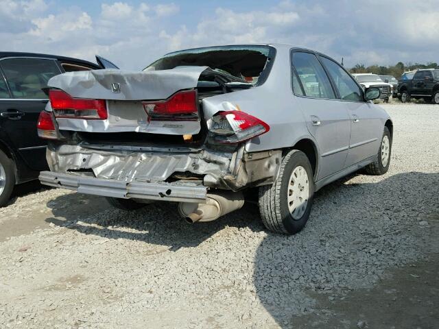 1HGCF86641A101559 - 2001 HONDA ACCORD VAL GRAY photo 4