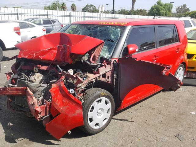 JTLKE50E491097783 - 2009 TOYOTA SCION XB წითელი ფოტო 2