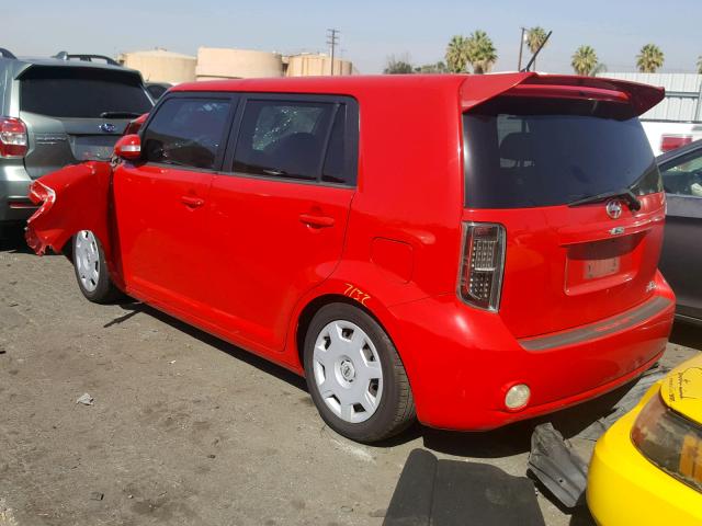 JTLKE50E491097783 - 2009 TOYOTA SCION XB წითელი ფოტო 3