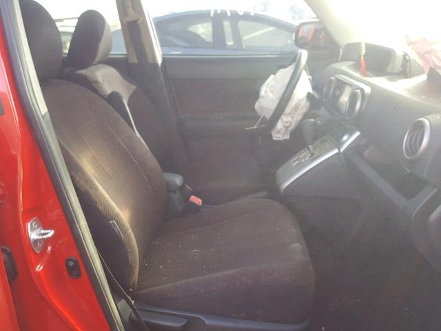 JTLKE50E491097783 - 2009 TOYOTA SCION XB წითელი ფოტო 5
