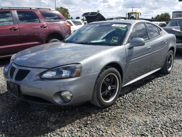 2G2WR554271164670 - 2007 PONTIAC GRAND PRIX GRAY photo 2