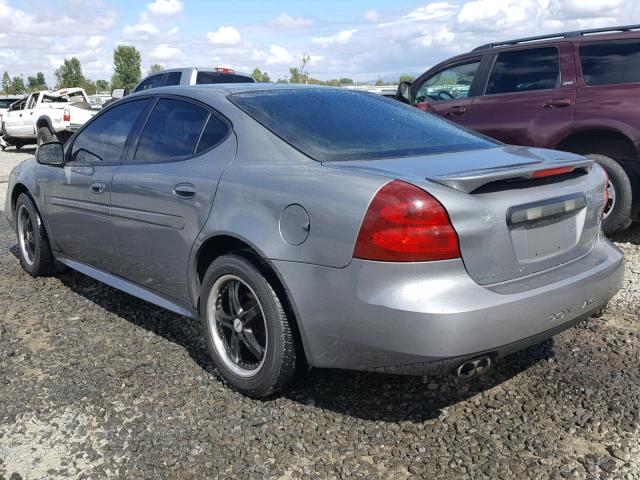 2G2WR554271164670 - 2007 PONTIAC GRAND PRIX GRAY photo 3