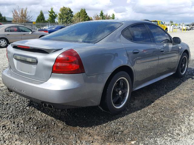 2G2WR554271164670 - 2007 PONTIAC GRAND PRIX GRAY photo 4