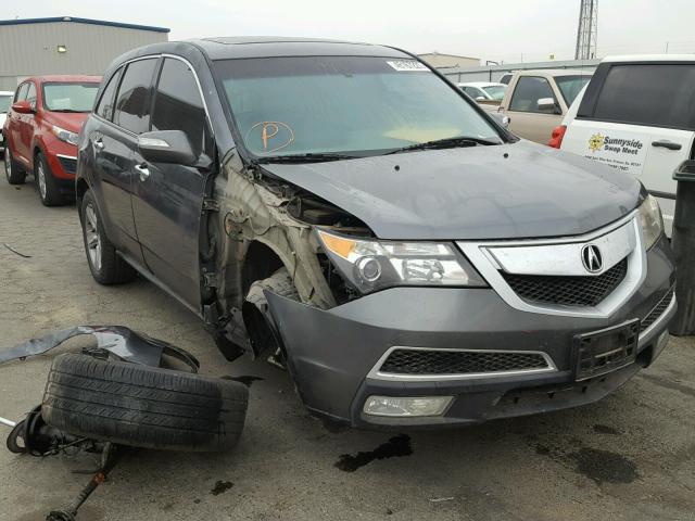 2HNYD2H66BH500457 - 2011 ACURA MDX TECHNO CHARCOAL photo 1