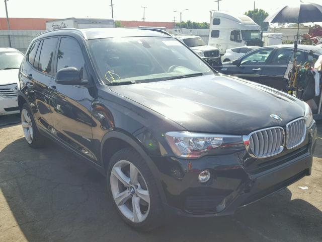 5UXWZ7C3XH0X40826 - 2017 BMW X3 SDRIVE2 BLACK photo 1