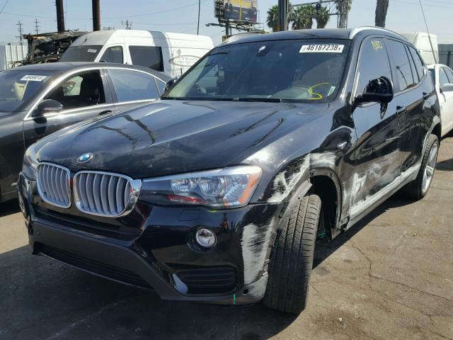 5UXWZ7C3XH0X40826 - 2017 BMW X3 SDRIVE2 BLACK photo 2