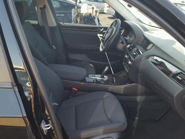 5UXWZ7C3XH0X40826 - 2017 BMW X3 SDRIVE2 BLACK photo 5