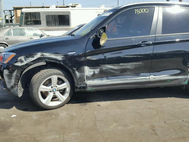 5UXWZ7C3XH0X40826 - 2017 BMW X3 SDRIVE2 BLACK photo 9