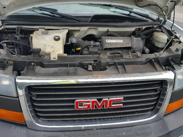 1GKFG15T871119213 - 2007 GMC SAVANA G15 WHITE photo 7