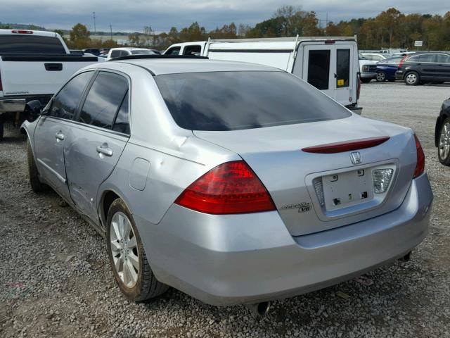 1HGCM66386A071618 - 2006 HONDA ACCORD LX SILVER photo 3