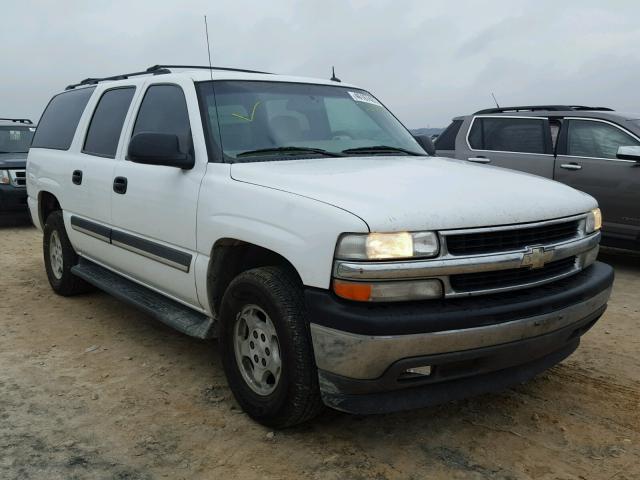 3GNEC16Z25G261987 - 2005 CHEVROLET SUBURBAN WHITE photo 1