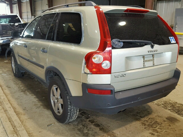 YV4CY592261289583 - 2006 VOLVO XC90 GOLD photo 3