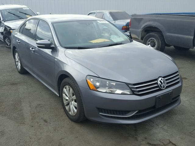 1VWAT7A37FC047768 - 2015 VOLKSWAGEN PASSAT S ნაცრისფერი ფოტო 1